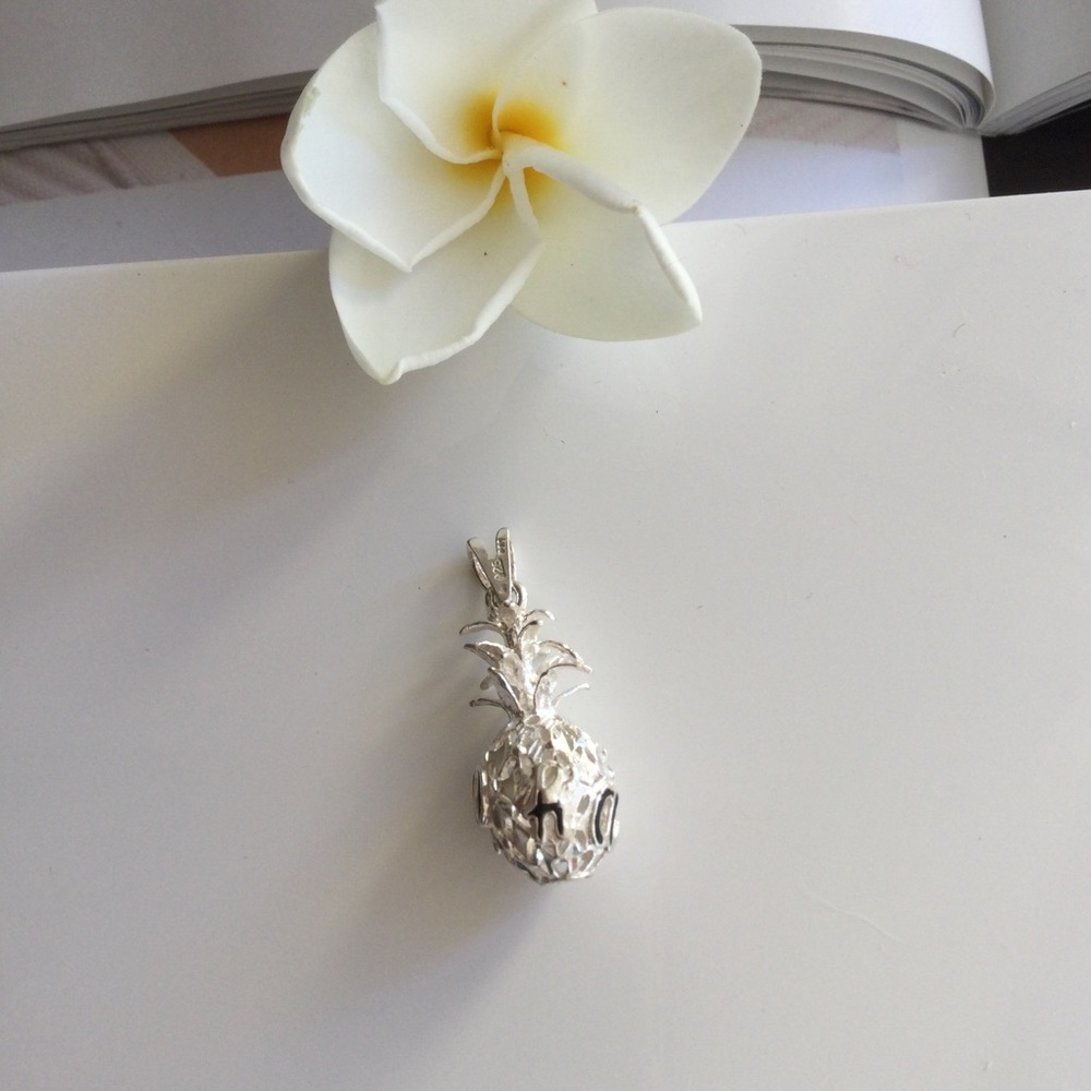 Sterling silvers Aloha pineapple 🍍 charm.